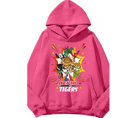 Polerón Tiger unisex ROJO